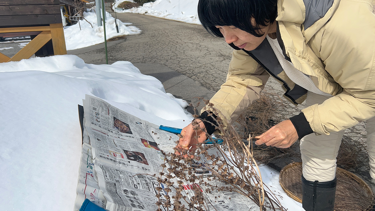 農場の冬しごと